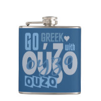 OUZO Gewohnheitsflasche