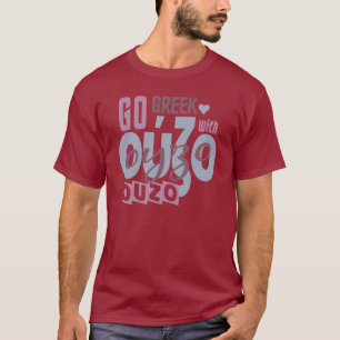 OUZO Shirt - wählen Sie Art u. Farbe