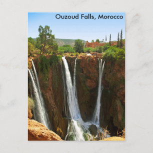 Ouzoud Falls, Marokko Postkarte