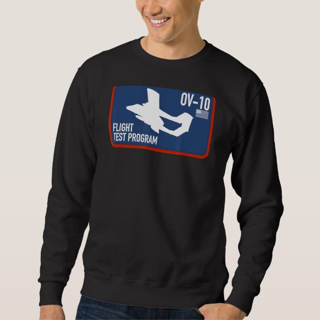 OV 10 Flugprüfprogramm Sweatshirt (Vorderseite)