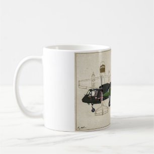 OV-1D Mohikaner-Kaffee-Tasse Kaffeetasse