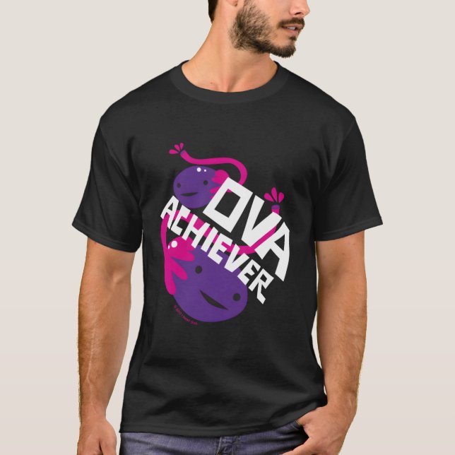 Ova Erzielung Ovarien Obgyn Ovarialkarzinom T-Shirt (Vorderseite)