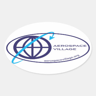 Oval-Aufkleber Ovaler Aufkleber