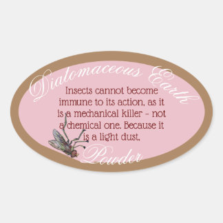 Oval-Aufkleber Ovaler Aufkleber