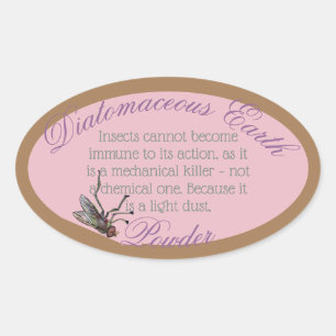 Oval-Aufkleber Ovaler Aufkleber