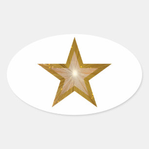 Oval-Aufkleber, weiß Ovaler Aufkleber