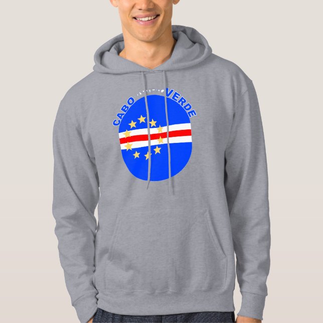 Oval Flag Cabo Verde Hoodie (Vorderseite)
