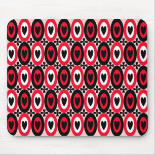 Oval Hearts Mousepad