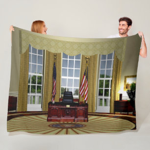 OVAL OFFICE FLEECEDECKE