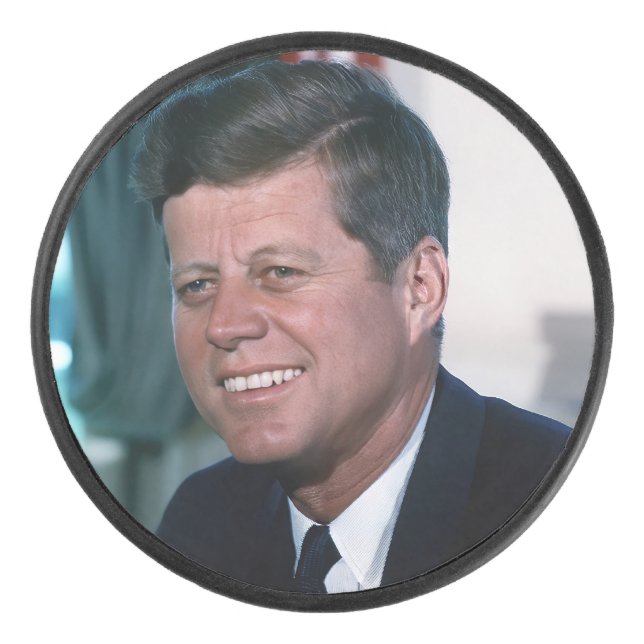 Oval Office of President John F. Kennedy Eishockey Puck (Vorderseite)