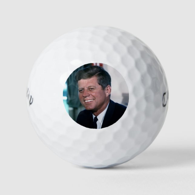 Oval Office of President John F. Kennedy Golfball (Vorderseite)