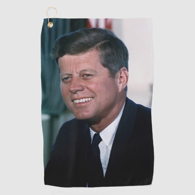 Oval Office of President John F. Kennedy Golfhandtuch (Vorderseite)