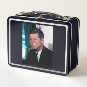Oval Office of President John F. Kennedy Metall Brotdose