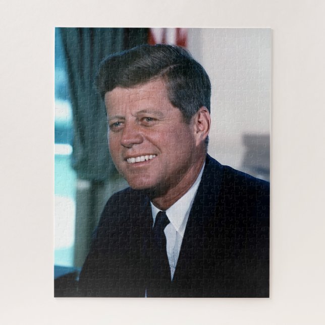 Oval Office of President John F. Kennedy Puzzle (Vertikal)