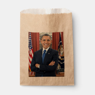 Oval Office Portrait, Obama Barack US-Präsident Geschenktütchen