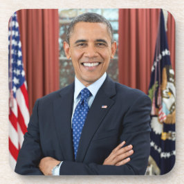 Oval Office Portrait, Obama Barack US-Präsident Getränkeuntersetzer