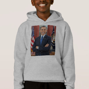 Oval Office Portrait, Obama Barack US-Präsident Hoodie