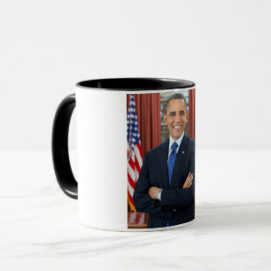 Oval Office Portrait, Obama Barack US-Präsident Tasse