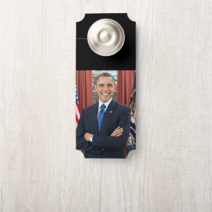 Oval Office Portrait, Obama Barack US-Präsident Türanhänger