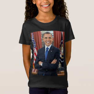 Oval-Office-Porträt, Obama Barack US-Präsident T-Shirt