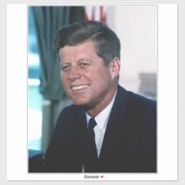 Oval Office Präsident John Jack F. Kennedy Aufkleber