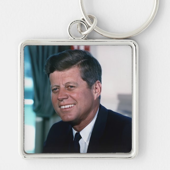 Oval Office Präsident John Jack F. Kennedy Schlüsselanhänger (Vorne)