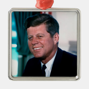 Oval Office President John Jack F. Kennedy Ornament Aus Metall