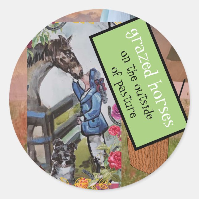 OVAL STICKER (Vorderseite)