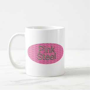 Oval Tasse Rosa Stahl