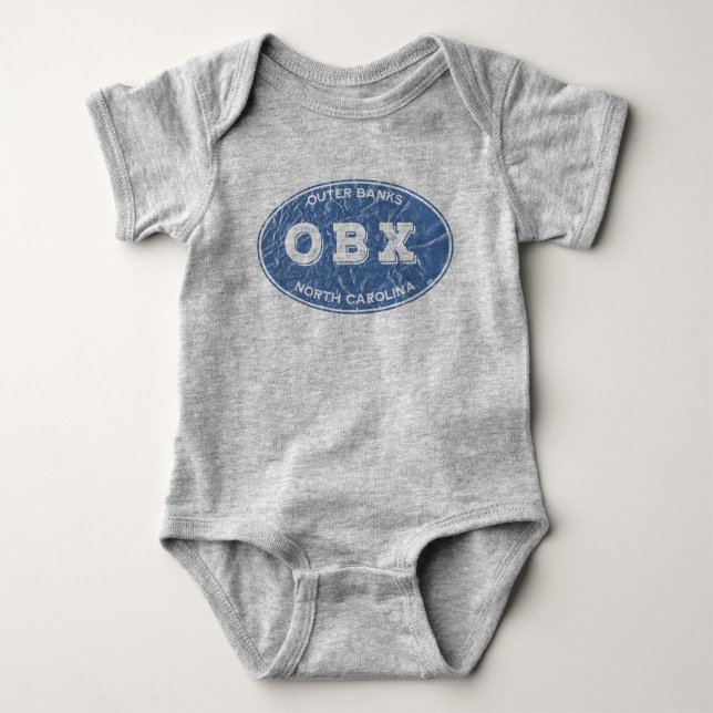 Oval von OBX Baby Strampler (Vorderseite)