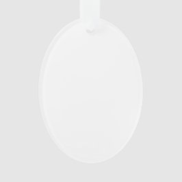 Ovale acrylsauerverzierung ornament