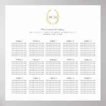 Ovale Hochzeit mit schwarzem Gold 15 Tafelsitzkart