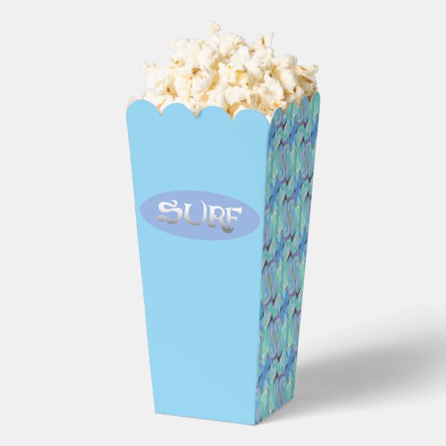 Ovale Popcorn-Boxen Geschenkschachtel (Geplatzt)