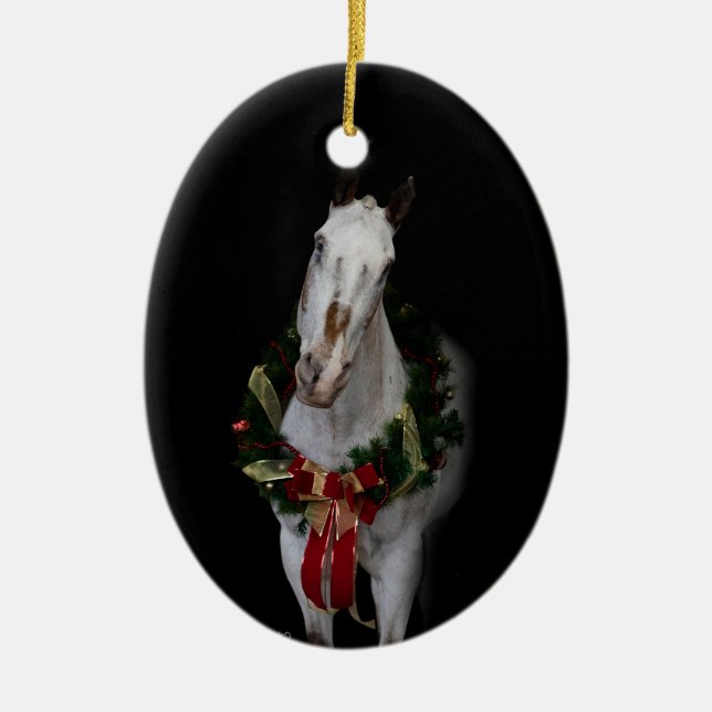 Ovale Verzierung Keramik Ornament (Vorne)