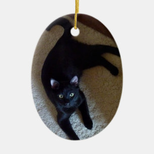 Ovale Verzierung - kundenspezifisches Foto Keramikornament