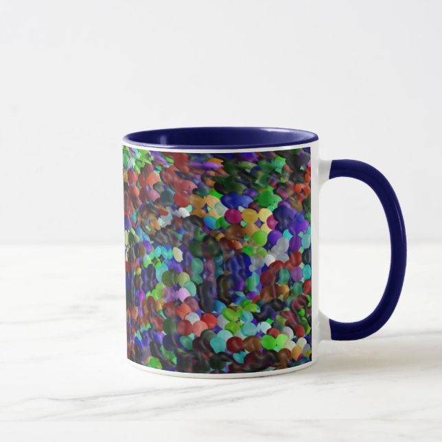 Ovalen auf dem Laufenden Tasse (Rechts)