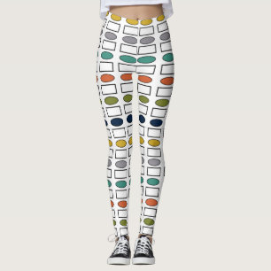 Ovalen und Rechtecke Leggings