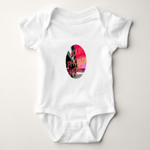 Ovaler Foto-Rahmen Baby Strampler