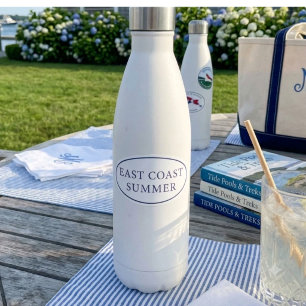 Ovaler Sommer-Preppy-Stil von der Ostküste Aufkleber