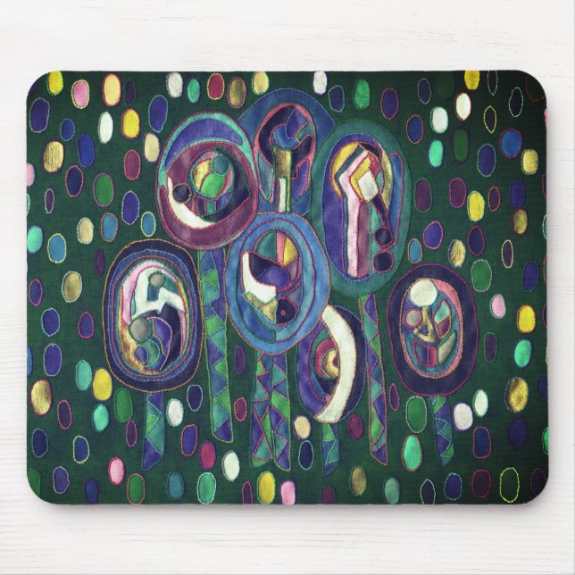 Ovalmuster Mousepad (Vorne)