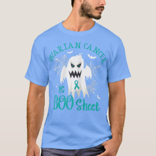 Ovarialkarzinom der Frauen ist Booblatt Aquamarin  T-Shirt