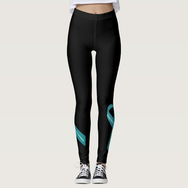 Ovarialkarzinom Leggings (Vorderseite)