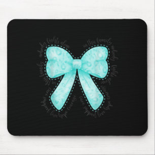 Ovarialkarzinom Niemand kämpft allein Courage Lieb Mousepad