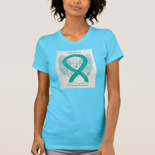 Ovarielles Shirt zur Sensibilisierung für das Bewu