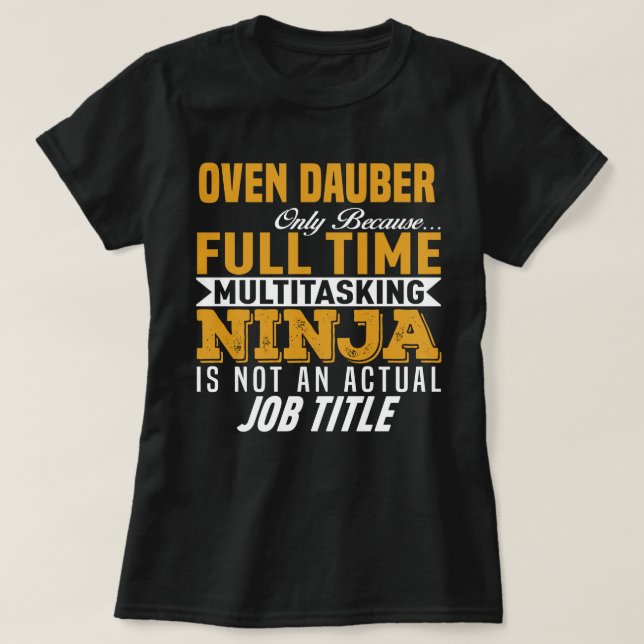 Oven Dauber T-Shirt (Design vorne)