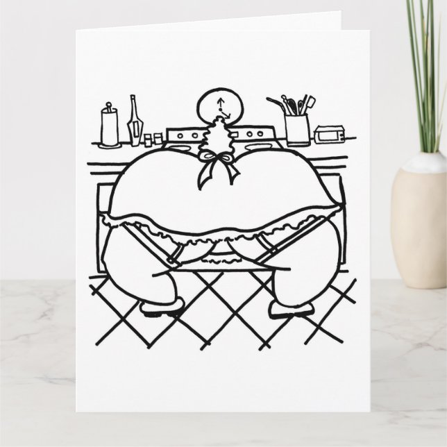 Oven Fresh Buns Big Colour Card Karte (Vorderseite)