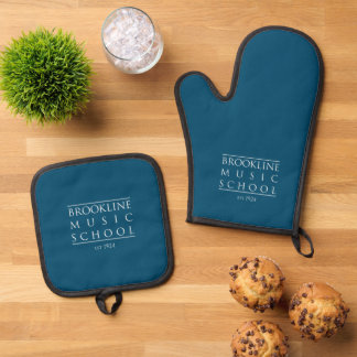 Oven Mitt & Pot Holder Ofenhandschuh & Topflappen-Set