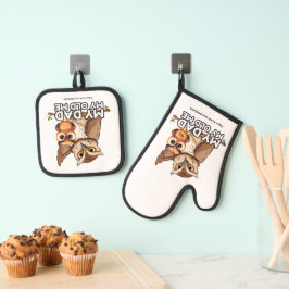 Oven Mitt & Pot Holder Set : Mein Vater Mein Altes