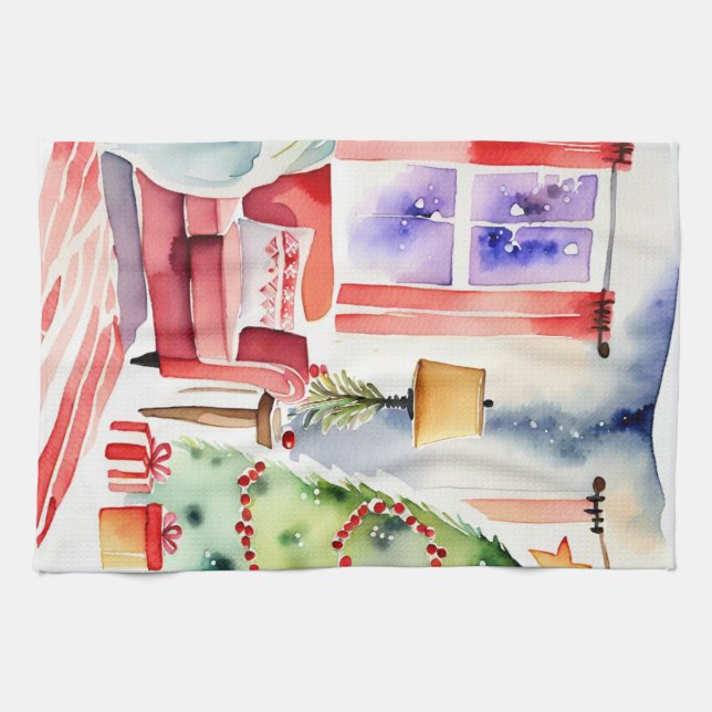 Oven Mitt und Pot Holder Geschirrtuch (Horizontal)