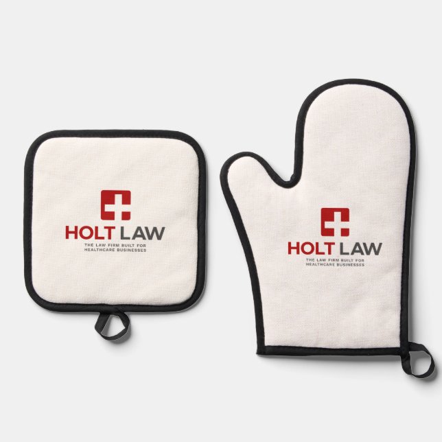 Oven Mitt und Pot Holder Ofenhandschuh & Topflappen-Set (Vorderseite)